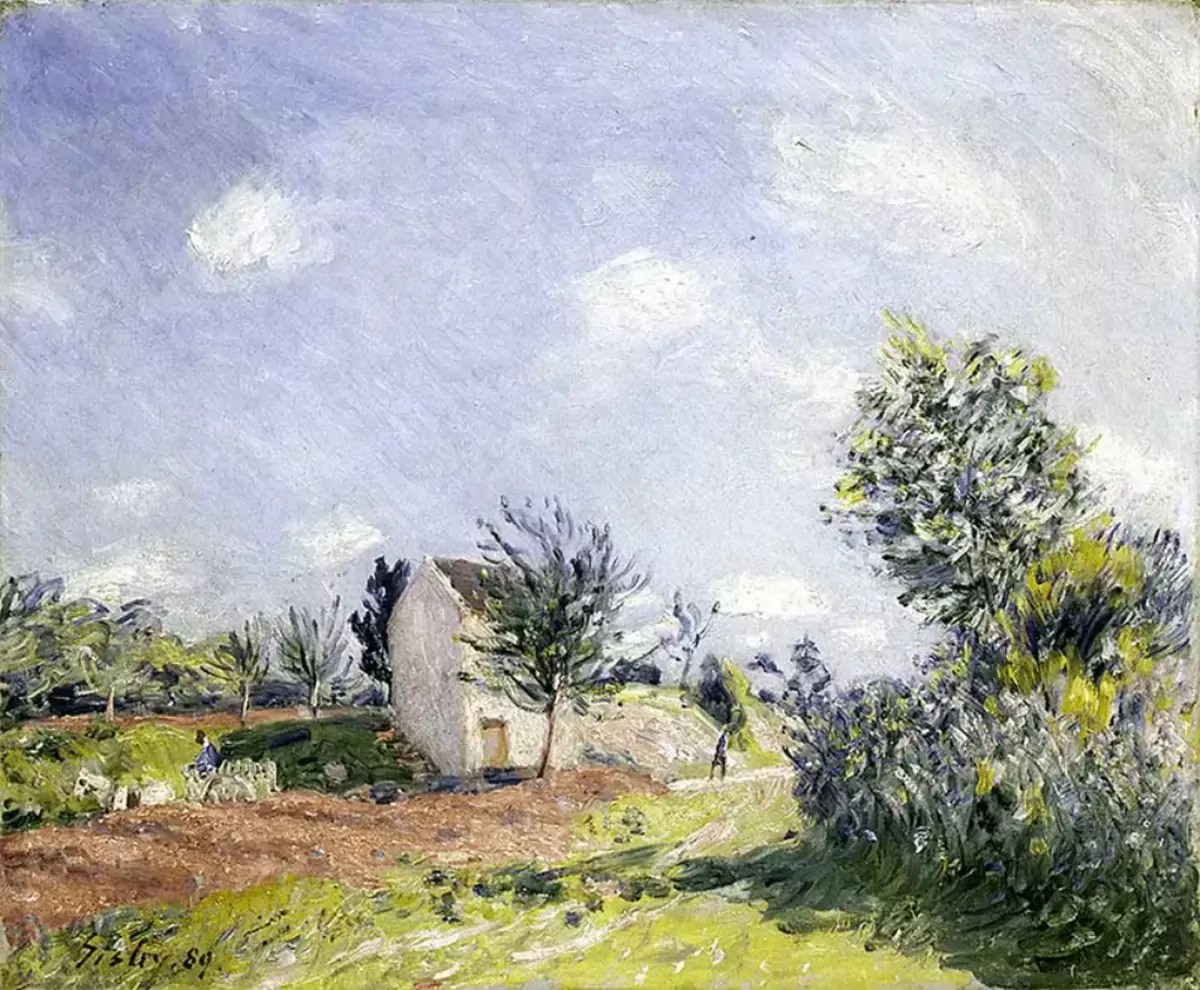 Paysage de Printemps, Alfred Sisley