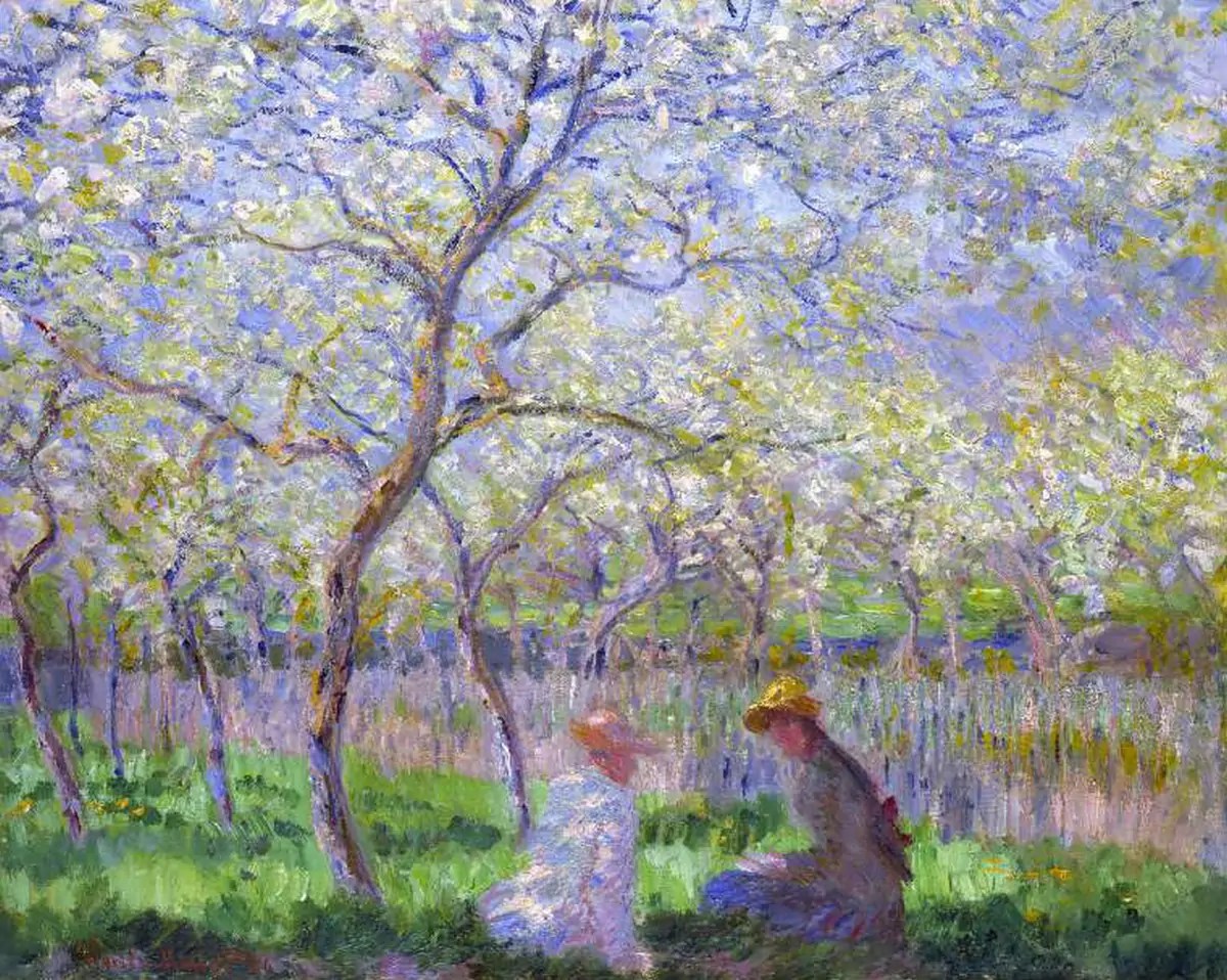 Printemps, 1886, huile sur toile, Claude Monet (1840-1926), The Fitzwilliam Museum, Cambridge