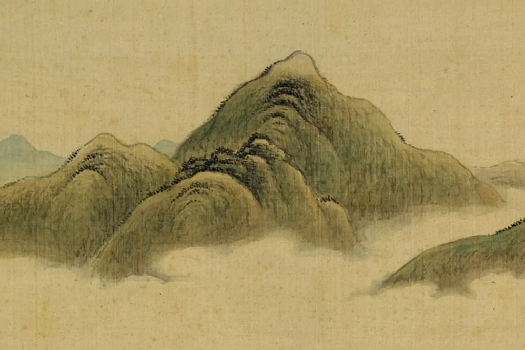 Quarante vues du jardin de la Clarté parfaite, planche 25, détail