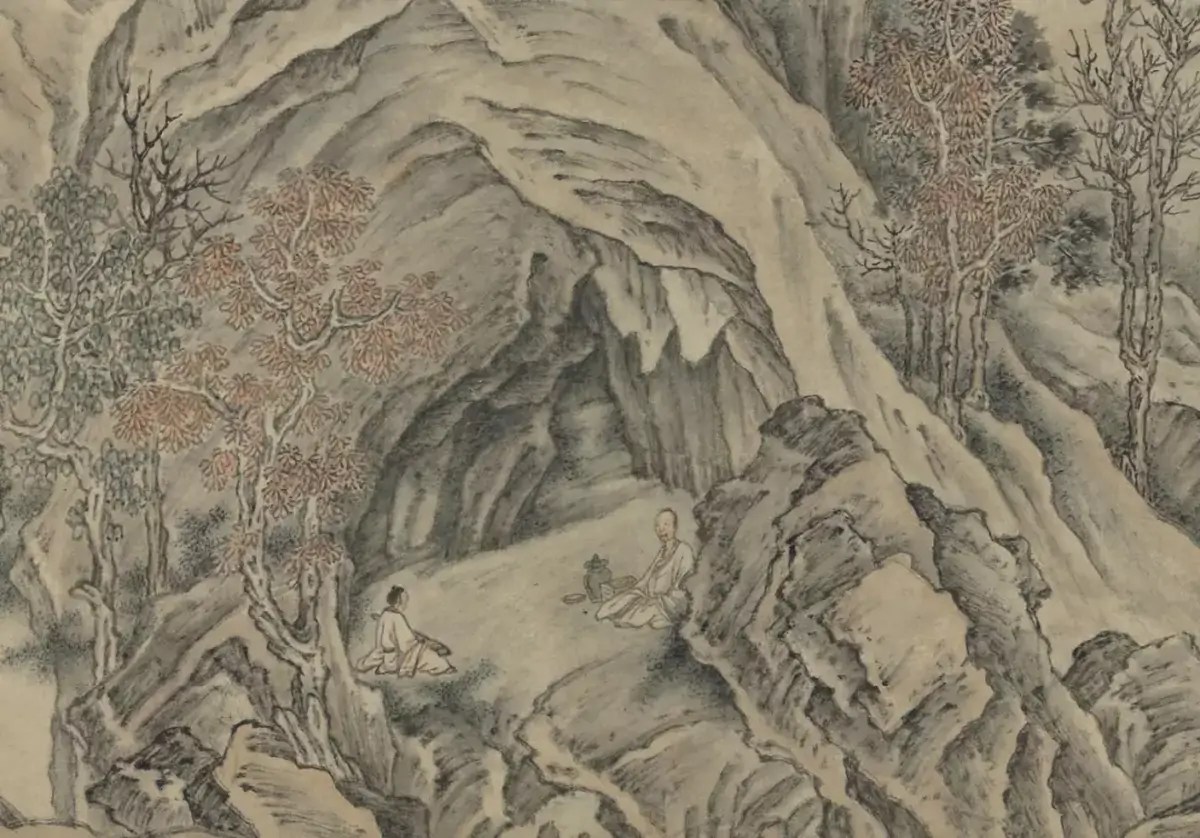 Chambre de Dongyuan, Dix sites pittoresques du mont Song, Tang Yin